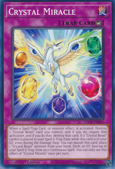 Crystal Miracle [SDCB-EN033] Common | Odin's Place
