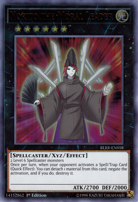 Norito the Moral Leader [BLRR-EN058] Ultra Rare | Odin's Place