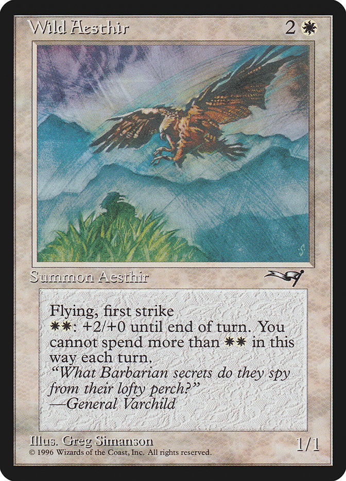 Wild Aesthir (Mountain Background) [Alliances] | Odin's Place