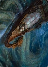 Funeral Longboat Art Card [Kaldheim Art Series] | Odin's Place