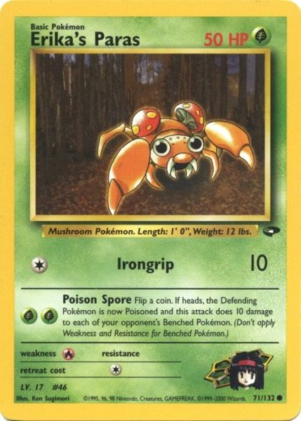 Erika's Paras (71/132) [Gym Challenge Unlimited] | Odin's Place