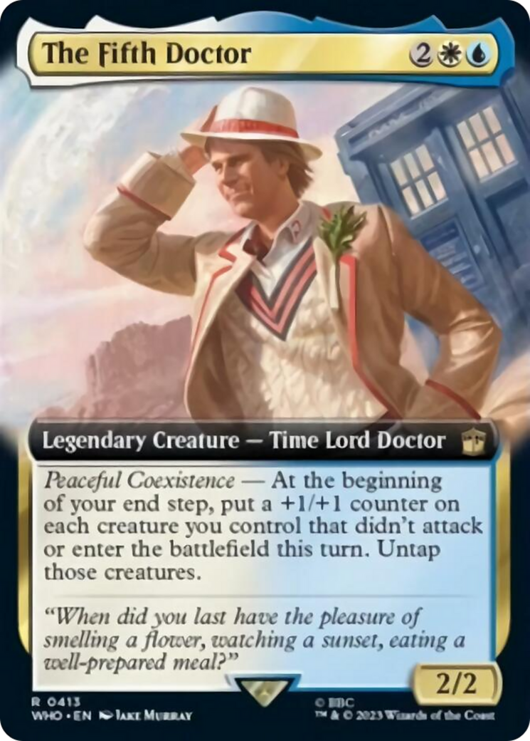 The Fifth Doctor (Extended Art) [Doctor Who] | Odin's Place