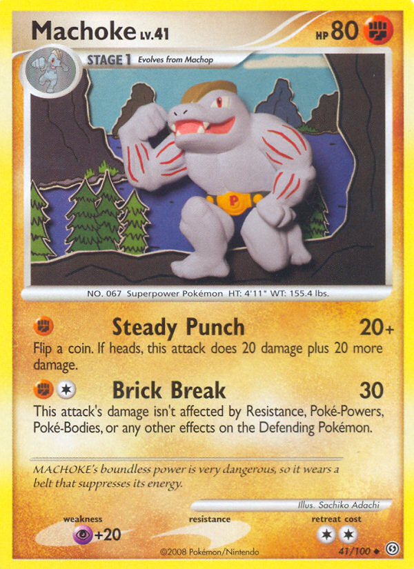 Machoke (41/100) [Diamond & Pearl: Stormfront] | Odin's Place