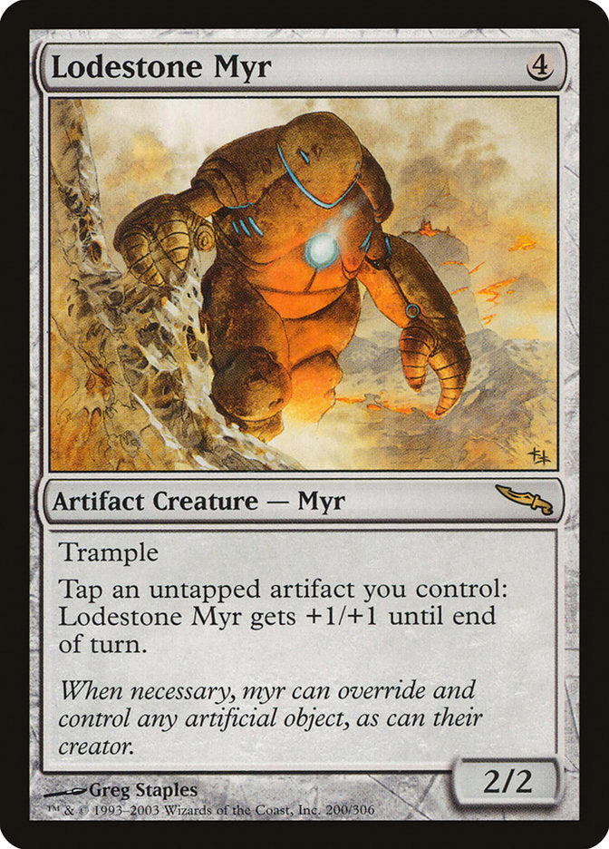 Lodestone Myr (200) [Mirrodin] | Odin's Place