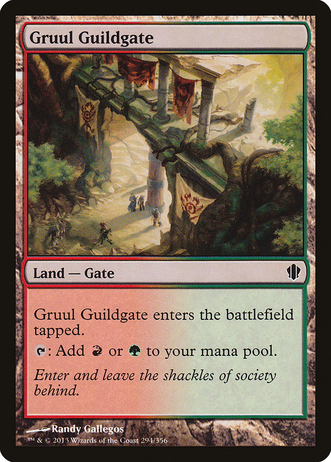 Gruul Guildgate (294) [Commander 2013] | Odin's Place