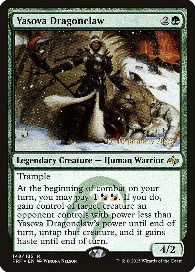 Yasova Dragonclaw (148) [Fate Reforged Prerelease Promos] | Odin's Place