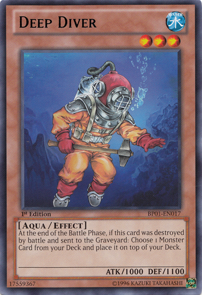 Deep Diver [BP01-EN017] Rare | Odin's Place