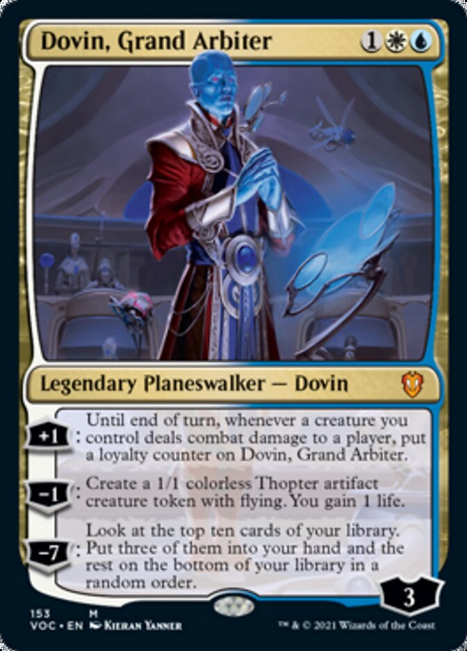 Dovin, Grand Arbiter [Innistrad: Crimson Vow Commander] | Odin's Place