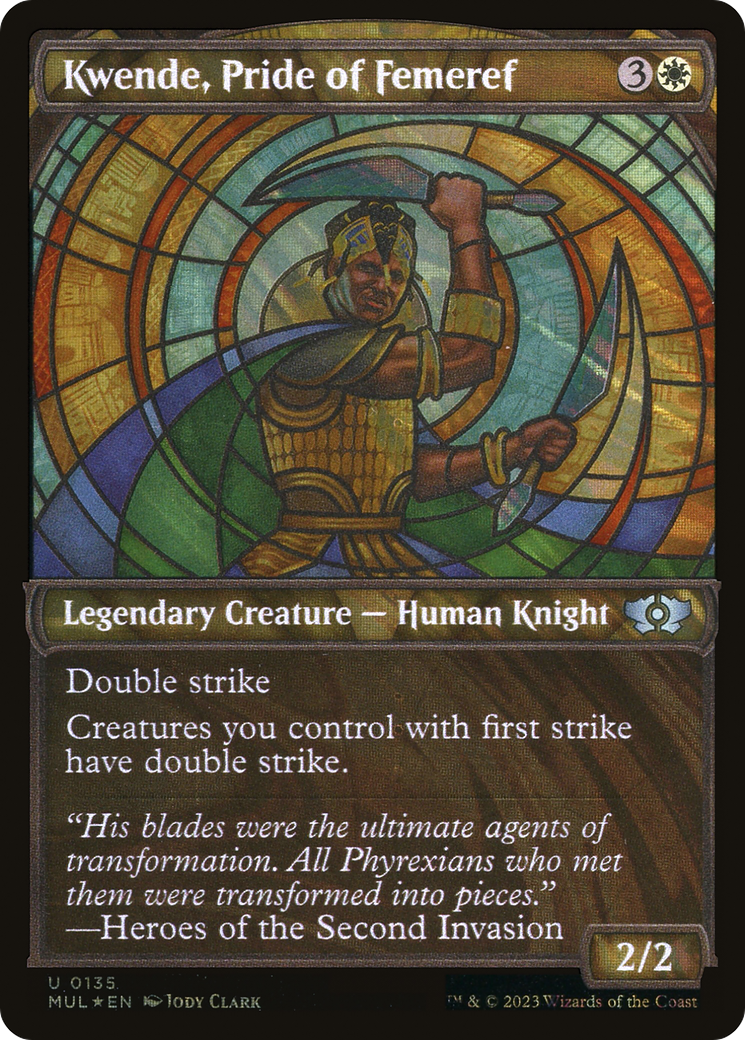 Kwende, Pride of Femeref (Halo Foil) [Multiverse Legends] | Odin's Place