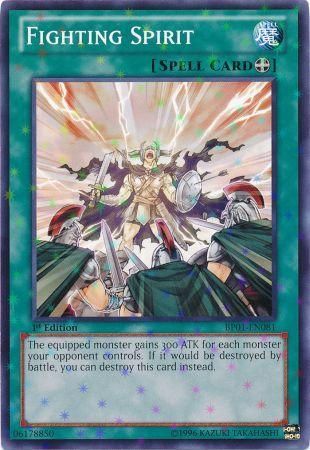 Fighting Spirit [BP01-EN081] Starfoil Rare | Odin's Place