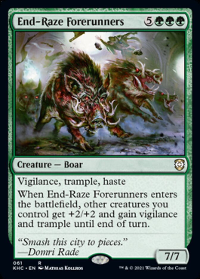 End-Raze Forerunners [Kaldheim Commander] | Odin's Place