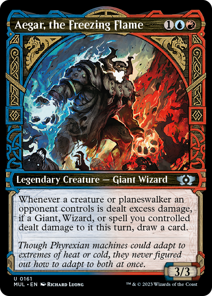 Aegar, the Freezing Flame (Halo Foil) [Multiverse Legends] | Odin's Place