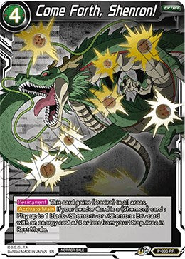 Come Forth, Shenron! (Gold Stamped) (P-335) [Tournament Promotion Cards] | Odin's Place