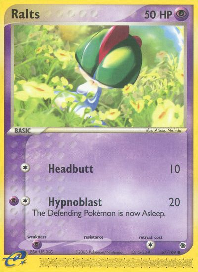 Ralts (67/109) [EX: Ruby & Sapphire] | Odin's Place