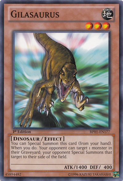 Gilasaurus [BP01-EN177] Common | Odin's Place