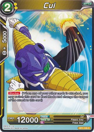Cui (BT1-105) [Galactic Battle] | Odin's Place
