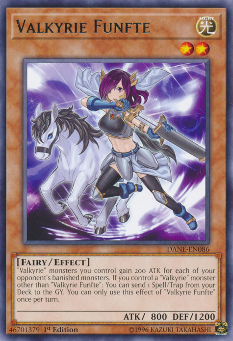 Valkyrie Funfte [DANE-EN086] Rare | Odin's Place