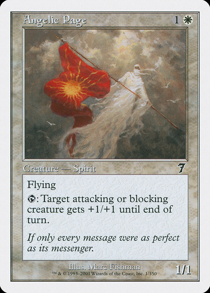 Angelic Page (1) [Seventh Edition] | Odin's Place