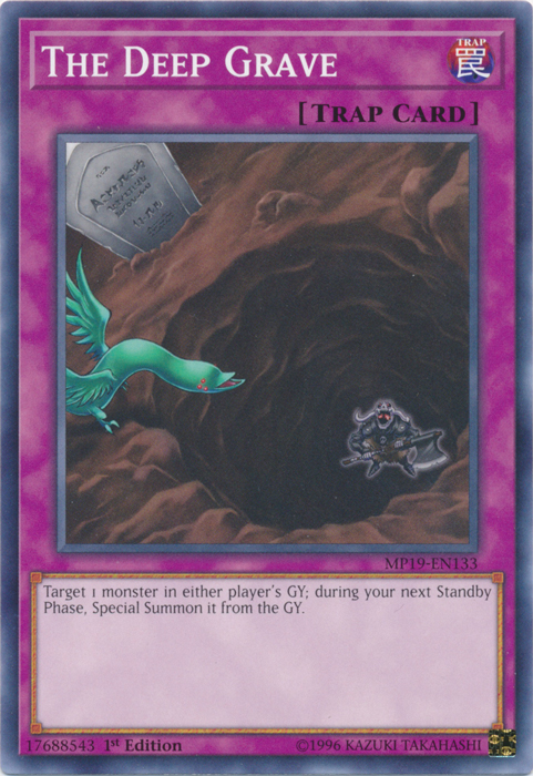 The Deep Grave [MP19-EN133] Common | Odin's Place