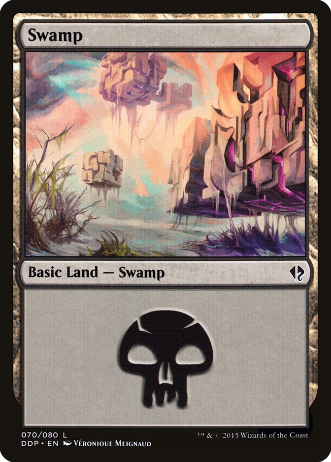 Swamp (70) [Duel Decks: Zendikar vs. Eldrazi] | Odin's Place