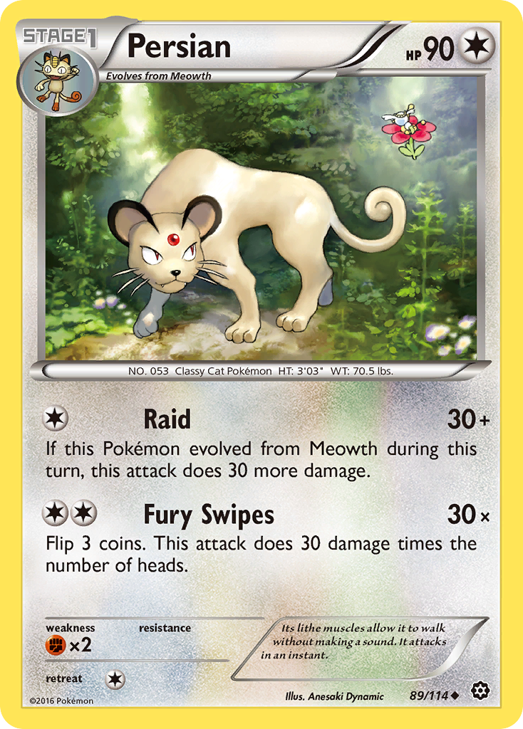 Persian (89/114) [XY: Steam Siege] | Odin's Place