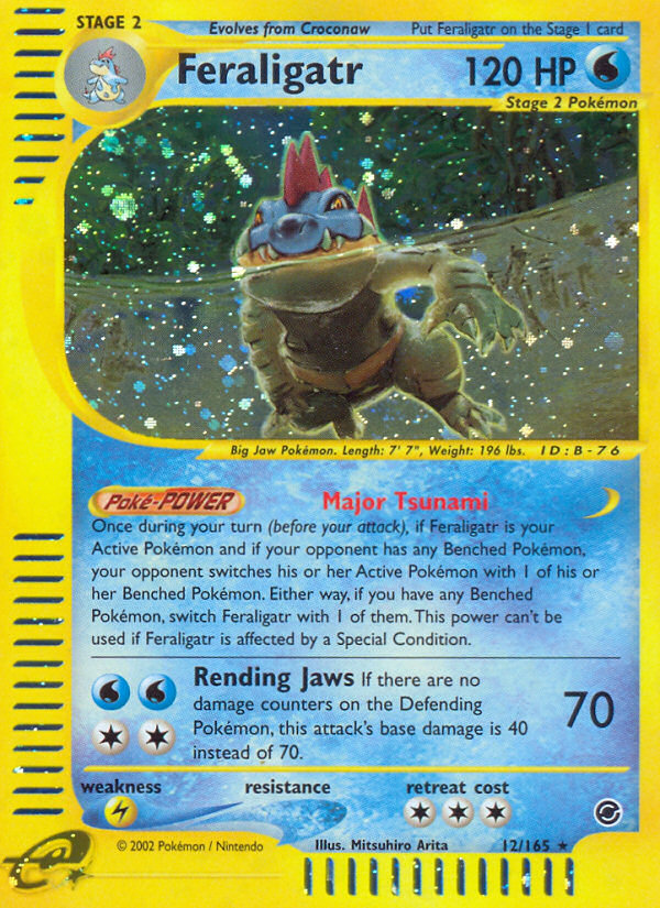 Feraligatr (12/165) [Expedition: Base Set] | Odin's Place