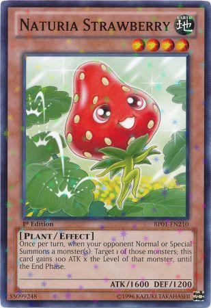 Naturia Strawberry [BP01-EN210] Starfoil Rare | Odin's Place