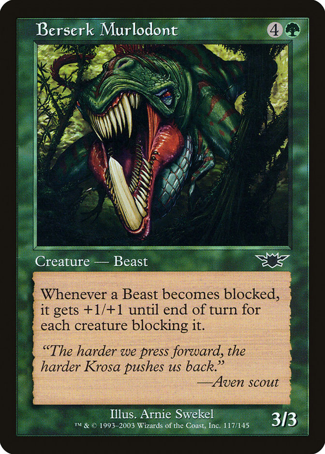 Berserk Murlodont (117) [Legions] | Odin's Place
