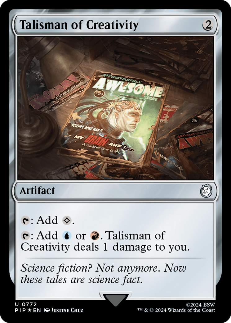 Talisman of Creativity (Surge Foil) [Fallout] | Odin's Place
