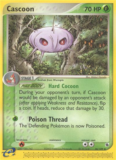 Cascoon (26/109) [EX: Ruby & Sapphire] | Odin's Place