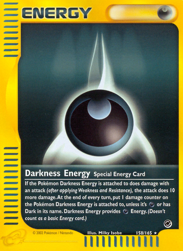Darkness Energy (158/165) [Expedition: Base Set] | Odin's Place