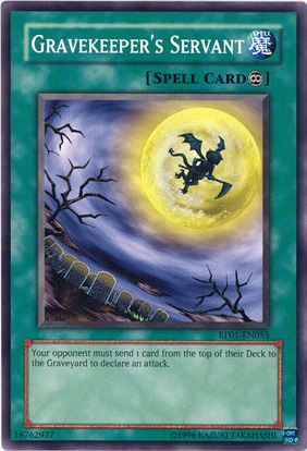 Gravekeeper's Servant [RP01-EN055] Common | Odin's Place