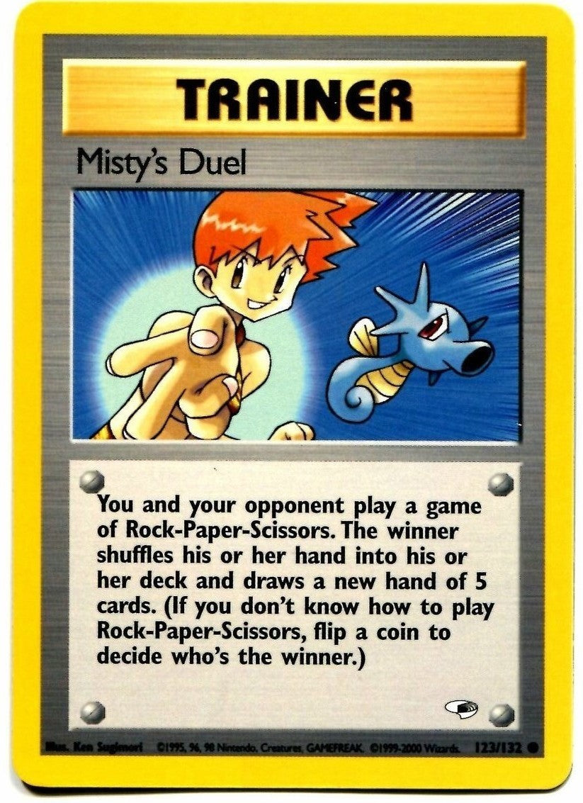 Misty's Duel (123/132) [Gym Heroes Unlimited] | Odin's Place