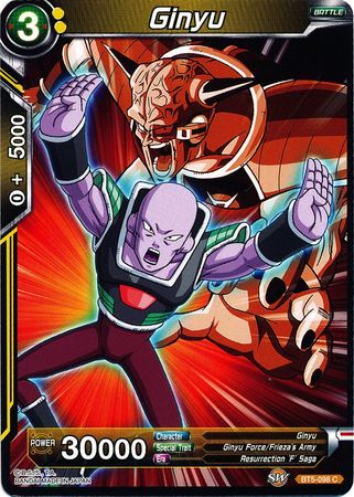 Ginyu (BT5-098) [Miraculous Revival] | Odin's Place
