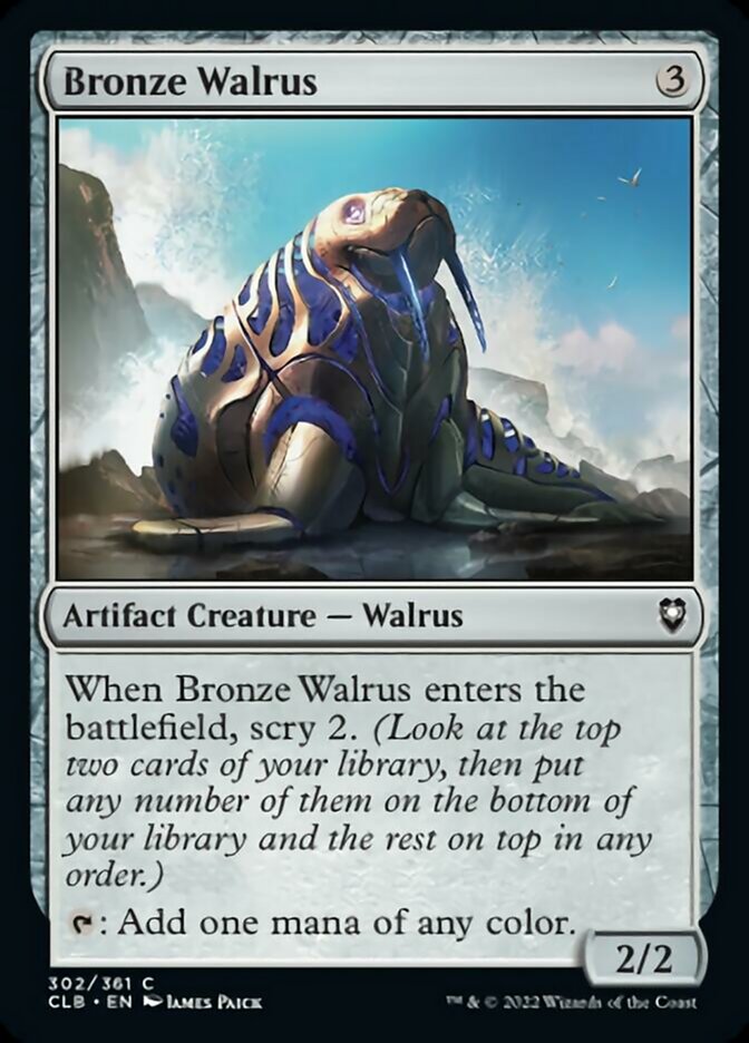 Bronze Walrus [Commander Legends: Battle for Baldur's Gate] | Odin's Place