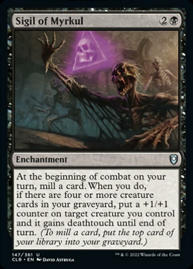 Sigil of Myrkul [Commander Legends: Battle for Baldur's Gate] | Odin's Place