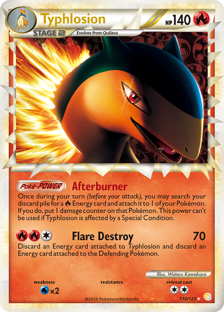 Typhlosion (110/123) [HeartGold & SoulSilver: Base Set] | Odin's Place