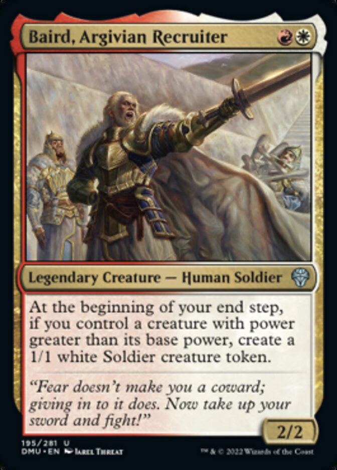 Baird, Argivian Recruiter [Dominaria United] | Odin's Place