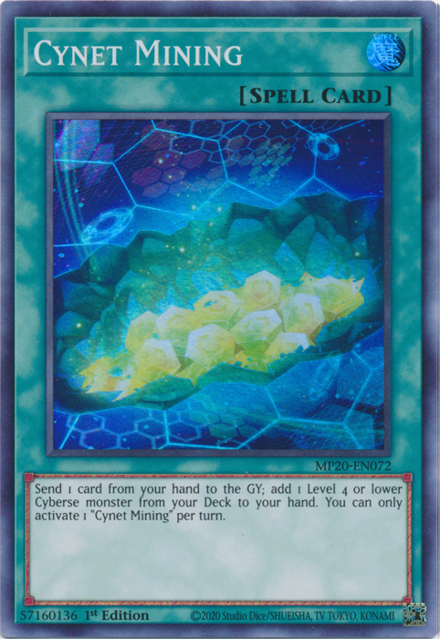 Cynet Mining [MP20-EN072] Super Rare | Odin's Place