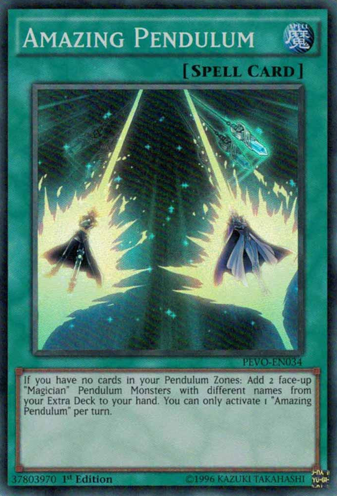 Amazing Pendulum [PEVO-EN034] Super Rare | Odin's Place
