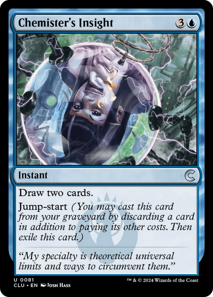 Chemister's Insight [Ravnica: Clue Edition] | Odin's Place
