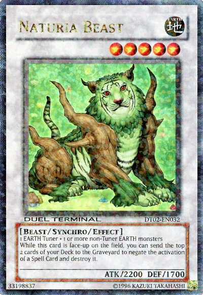 Naturia Beast [DT02-EN032] Ultra Rare | Odin's Place