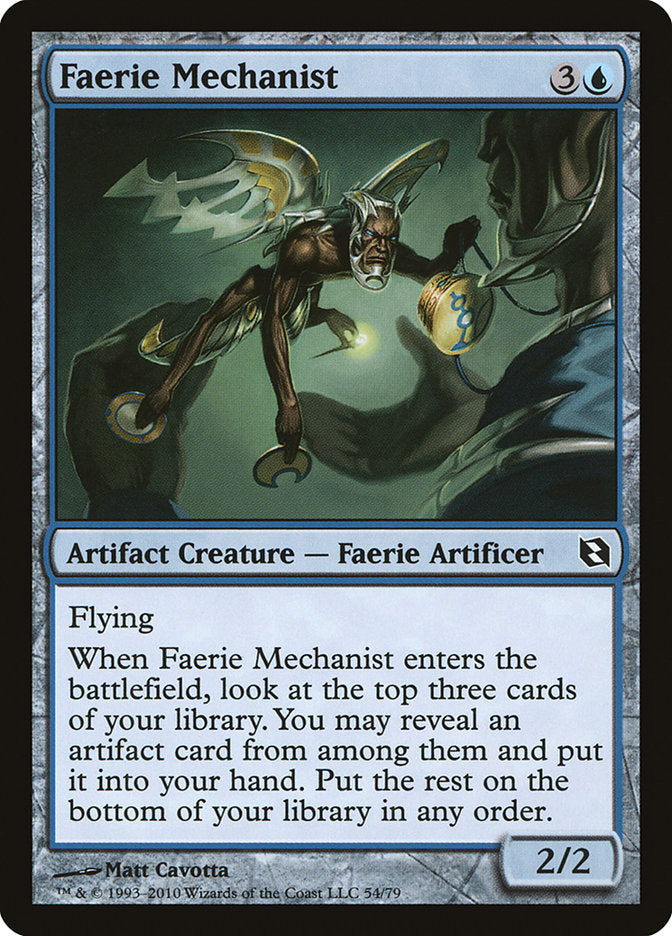 Faerie Mechanist (54) [Duel Decks: Elspeth vs. Tezzeret] | Odin's Place