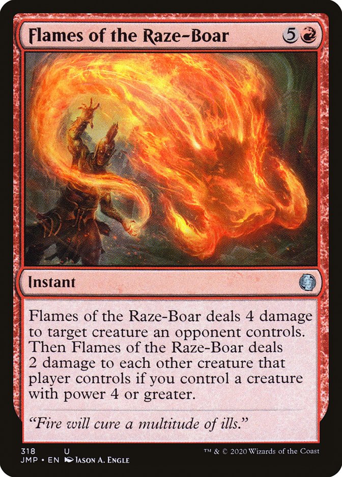Flames of the Raze-Boar [Jumpstart] | Odin's Place