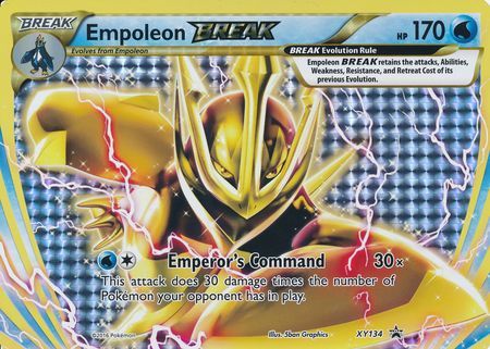Empoleon BREAK (XY134) (Jumbo Card) [XY: Black Star Promos] | Odin's Place