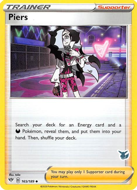 Piers (165/189) (Eevee Deck) [Battle Academy 2022] | Odin's Place