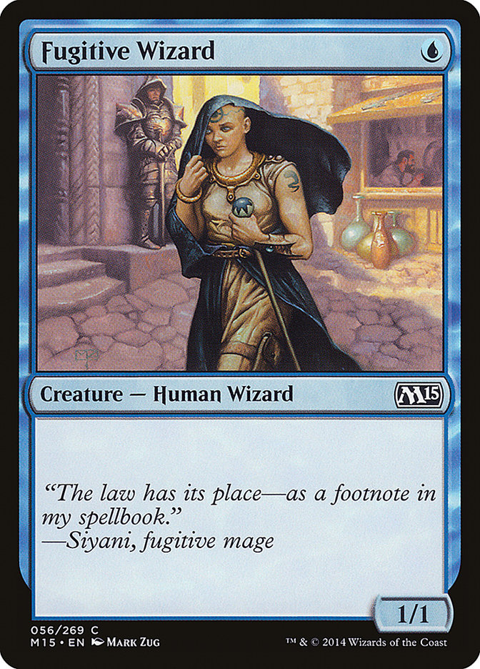 Fugitive Wizard (56) [Magic 2015] | Odin's Place