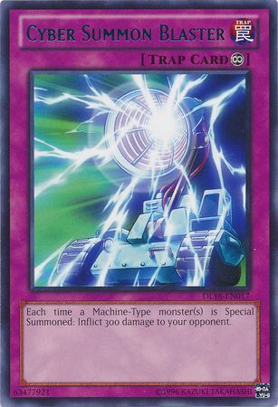 Cyber Summon Blaster (Blue) [DL18-EN017] Rare | Odin's Place