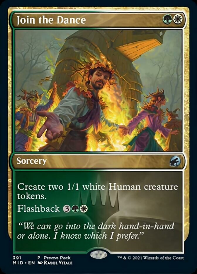 Join the Dance (Promo Pack) [Innistrad: Midnight Hunt Promos] | Odin's Place