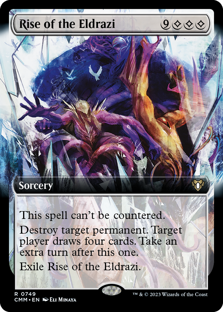 Rise of the Eldrazi (Extended Art) [Commander Masters] | Odin's Place